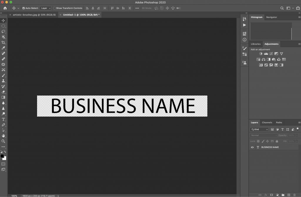 watermark in photoshop