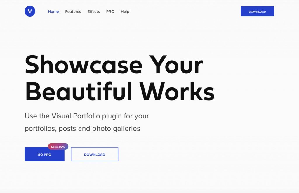 WordPress portfolio plugin