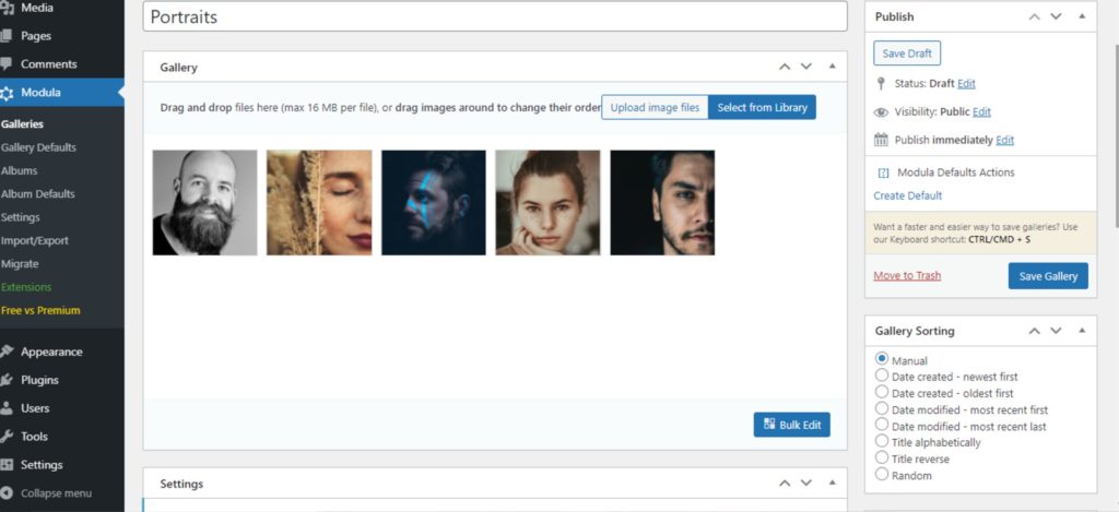animated photo galleries